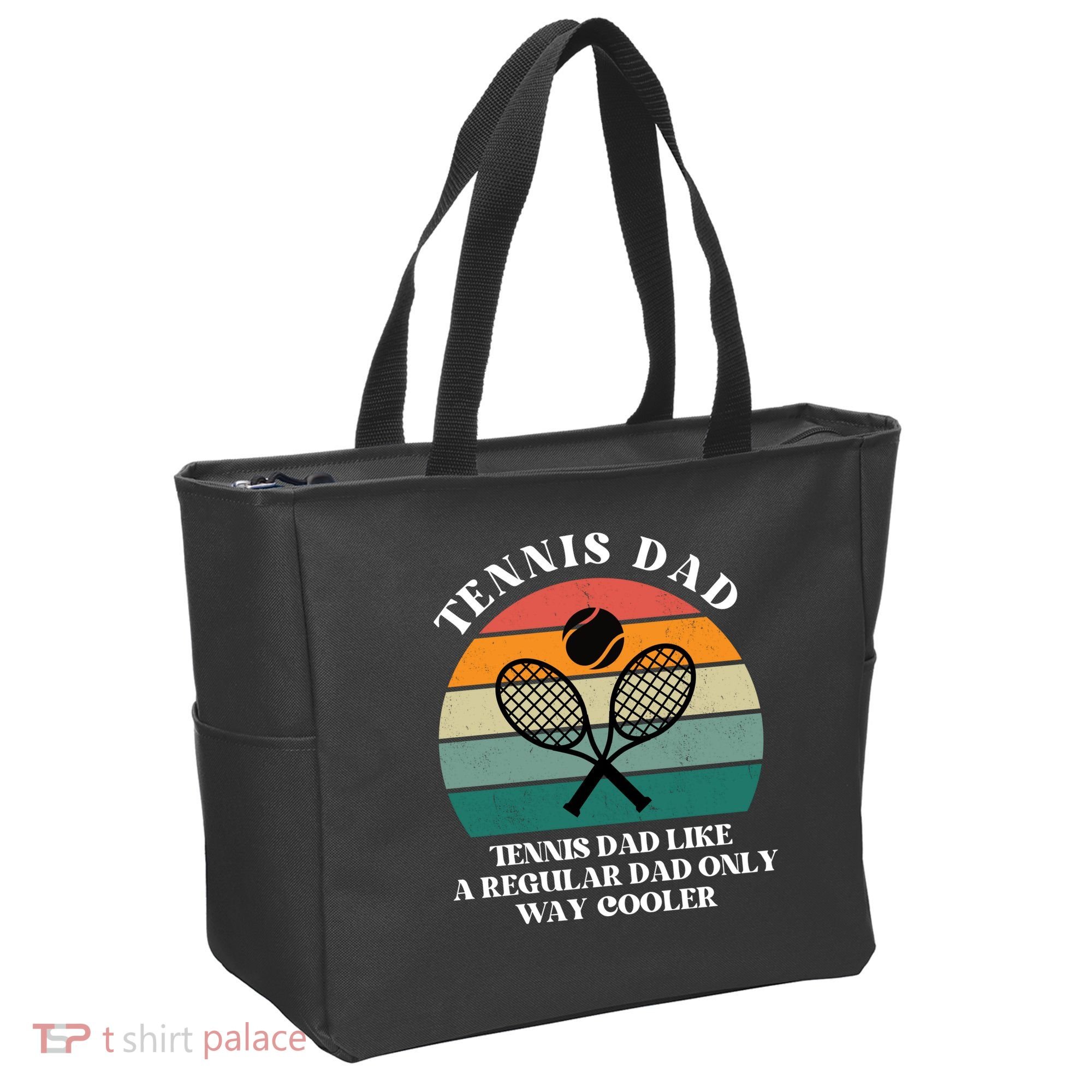 Tennis Dad Like A Regular Dad Only Way Cooler Tote Bag