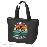 Tennis Dad Like A Regular Dad Only Way Cooler Tote Bag thumb 3