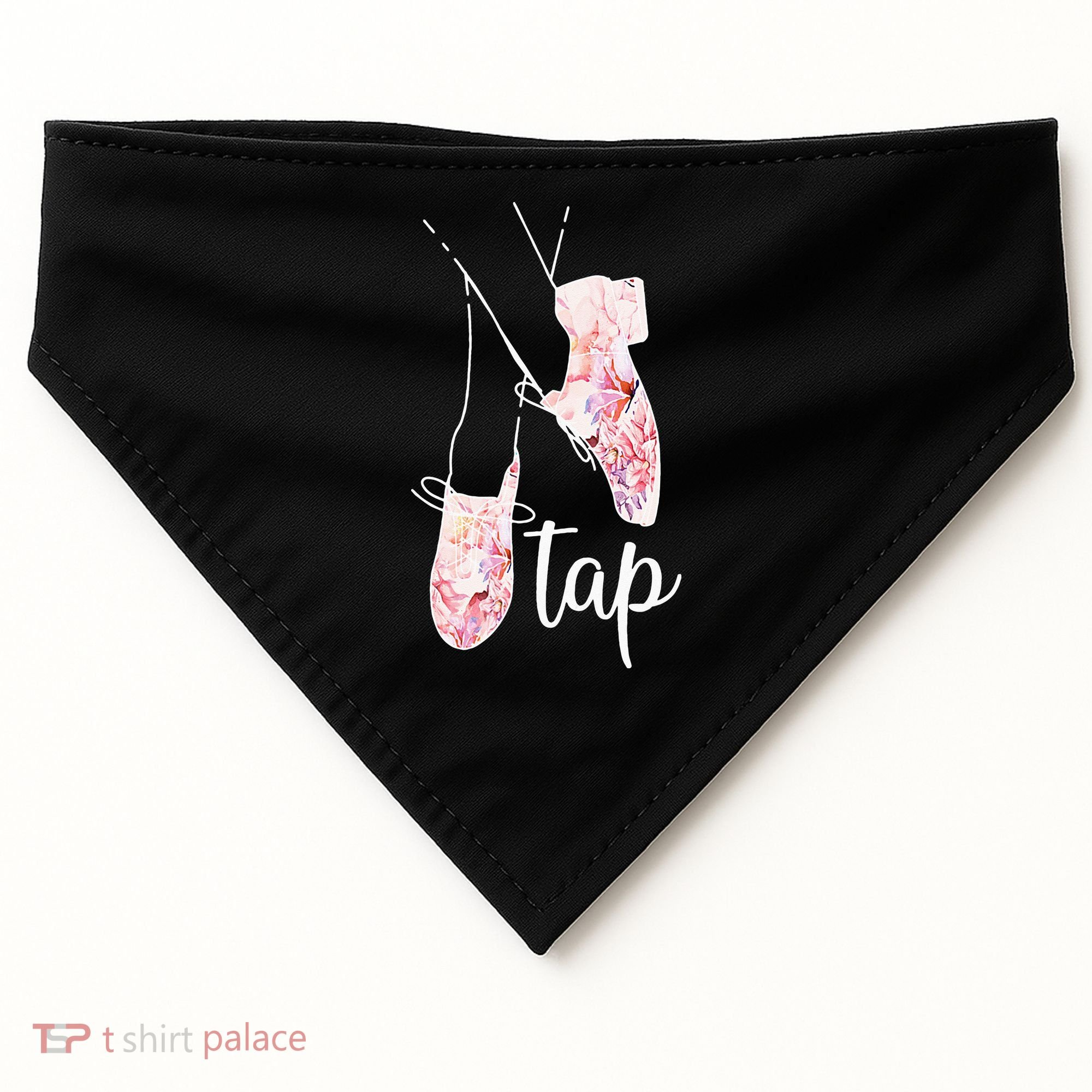 Tap Dance Lover Tap Dancer Dancing Teacher USA-Made Doggie Bandana