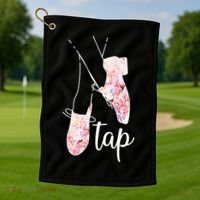 Tap Dance Lover Tap Dancer Dancing Teacher Golf Towel thumb 1