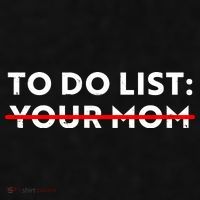 To Do List Your Mom Ladies PosiCharge Tri-Blend Wicking Tank thumb 2