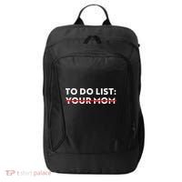 To Do List Your Mom City Backpack thumb 0