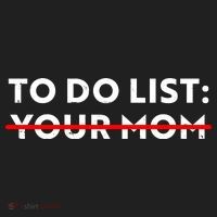 To Do List Your Mom Adult Drive Performance Visor thumb 2