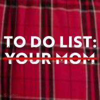 To Do List Your Mom Women's Flannel Plaid Pajama Pants thumb 2