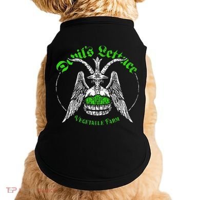 The Devils Lettuce Vegetable Farm Dank Meme Funny Doggie Tank