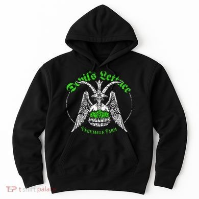 The Devils Lettuce Vegetable Farm Dank Meme Funny Hoodie