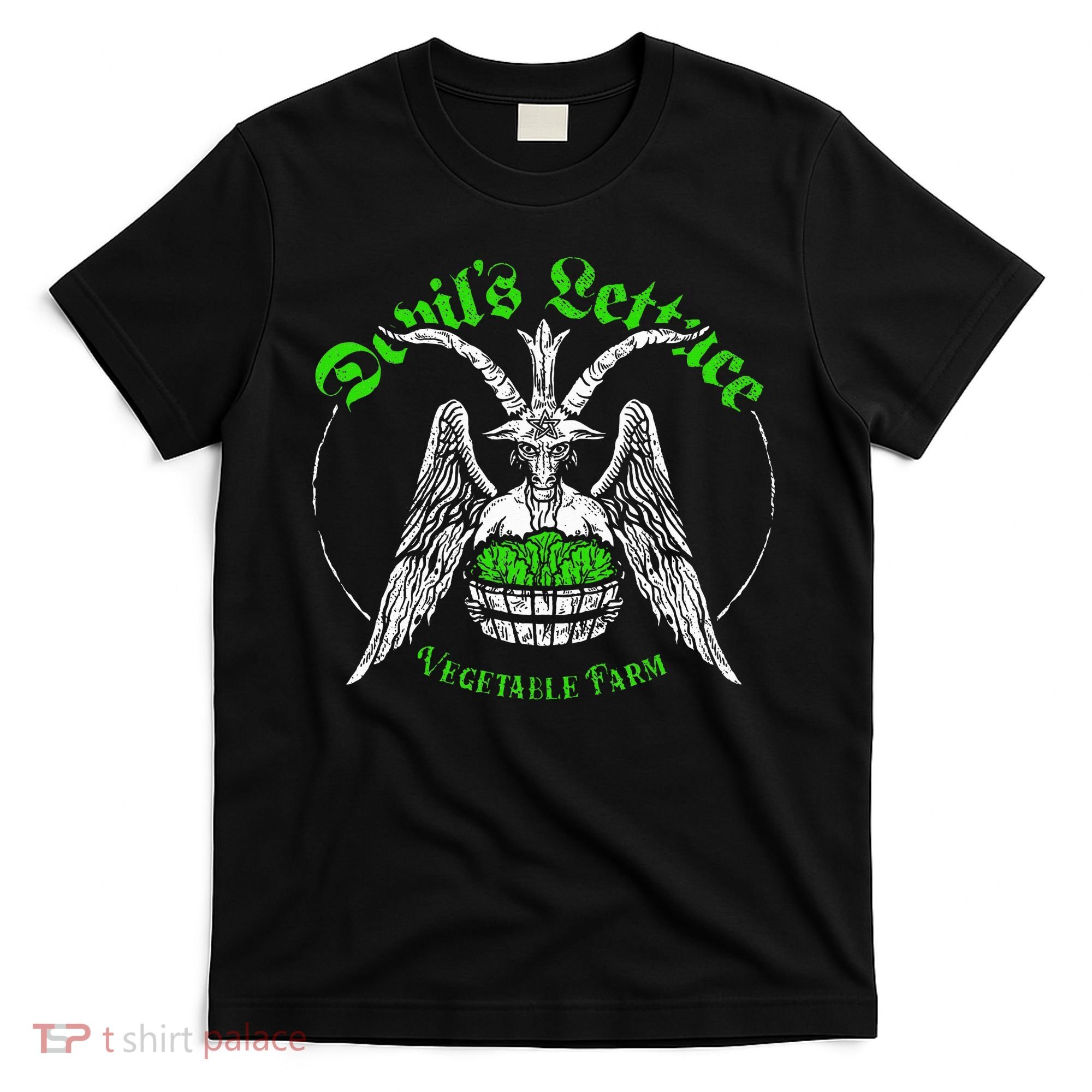 The Devils Lettuce Vegetable Farm Dank Meme Funny T-Shirt