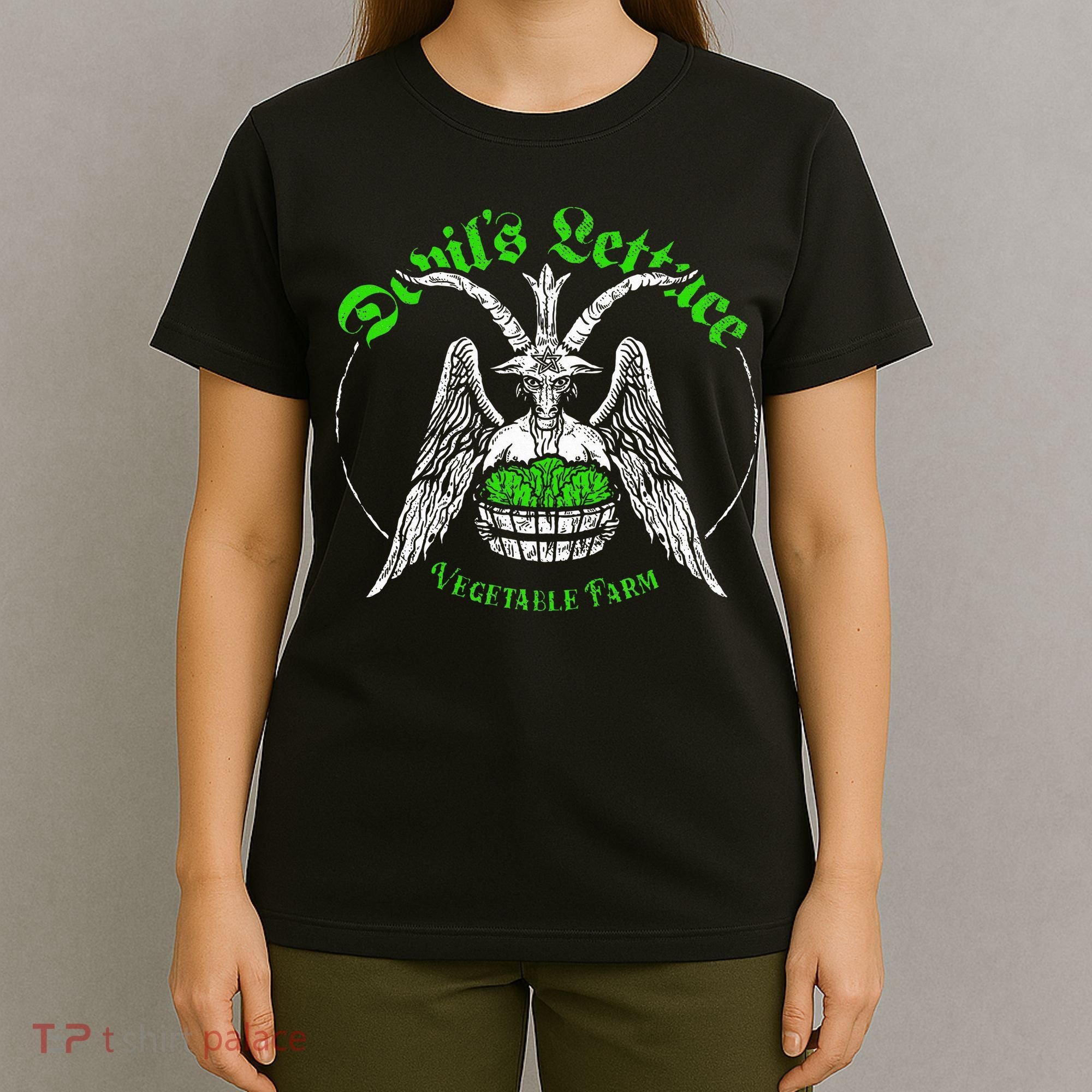 The Devils Lettuce Vegetable Farm Dank Meme Funny T-Shirt