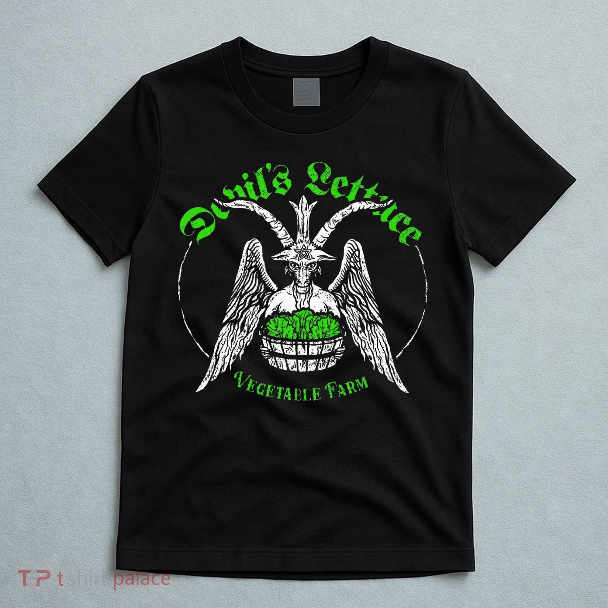 The Devils Lettuce Vegetable Farm Dank Meme Funny T-Shirt