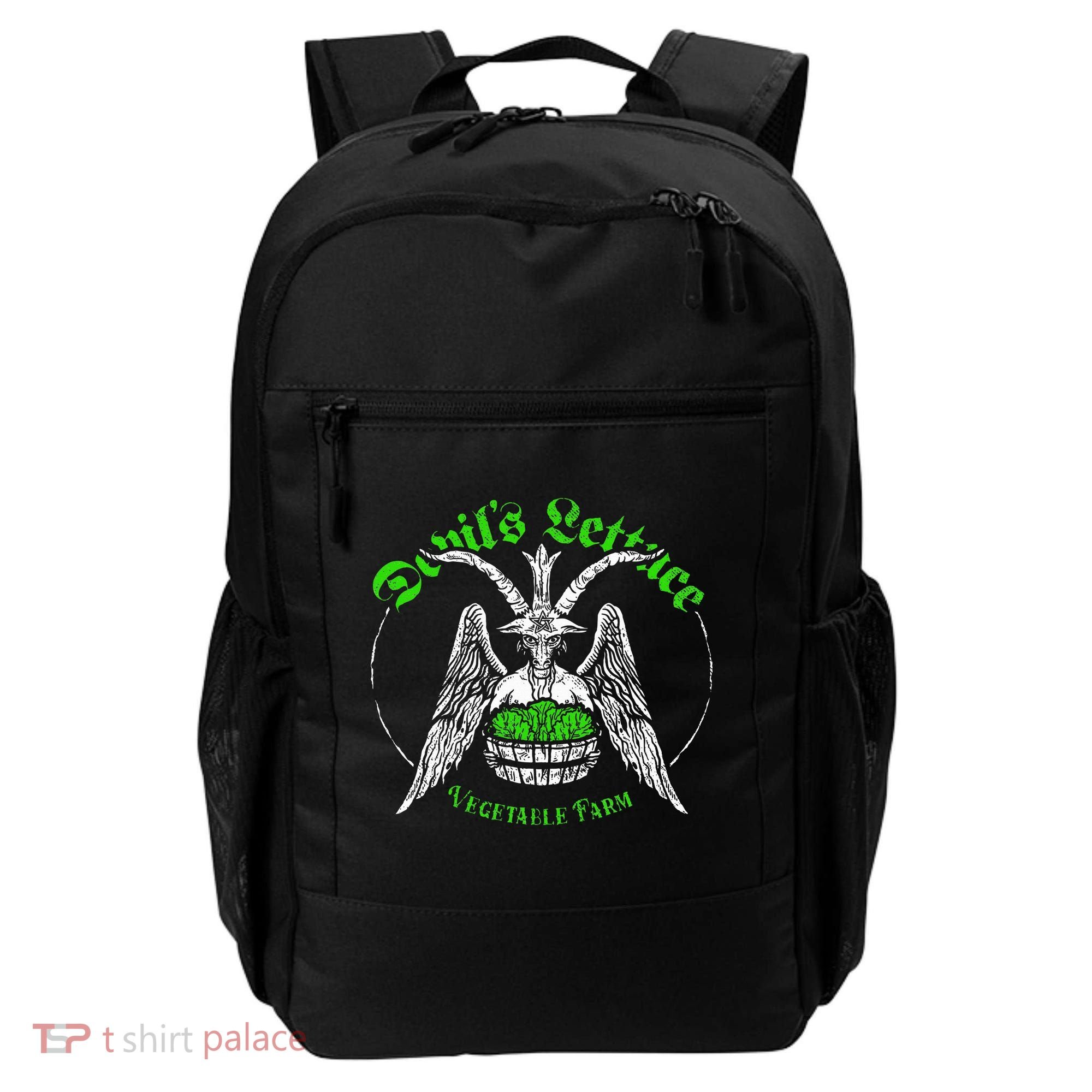 The Devils Lettuce Vegetable Farm Dank Meme Funny Backpack