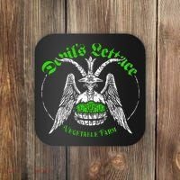 The Devils Lettuce Vegetable Farm Dank Meme Funny Coaster thumb 0