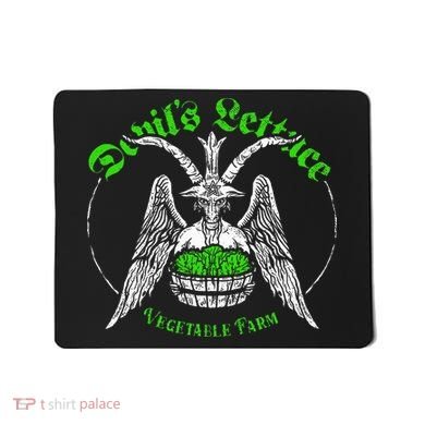 The Devils Lettuce Vegetable Farm Dank Meme Funny Mousepad
