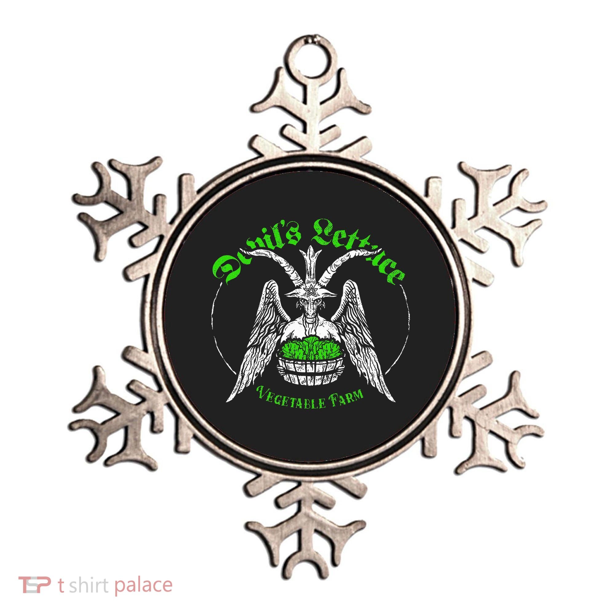 The Devils Lettuce Vegetable Farm Dank Meme Funny Ornament