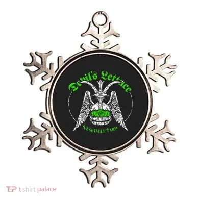 The Devils Lettuce Vegetable Farm Dank Meme Funny Ornament