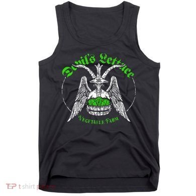 The Devils Lettuce Vegetable Farm Dank Meme Funny Tank Top