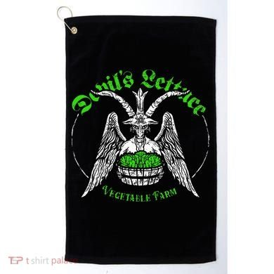 The Devils Lettuce Vegetable Farm Dank Meme Funny Golf Towel