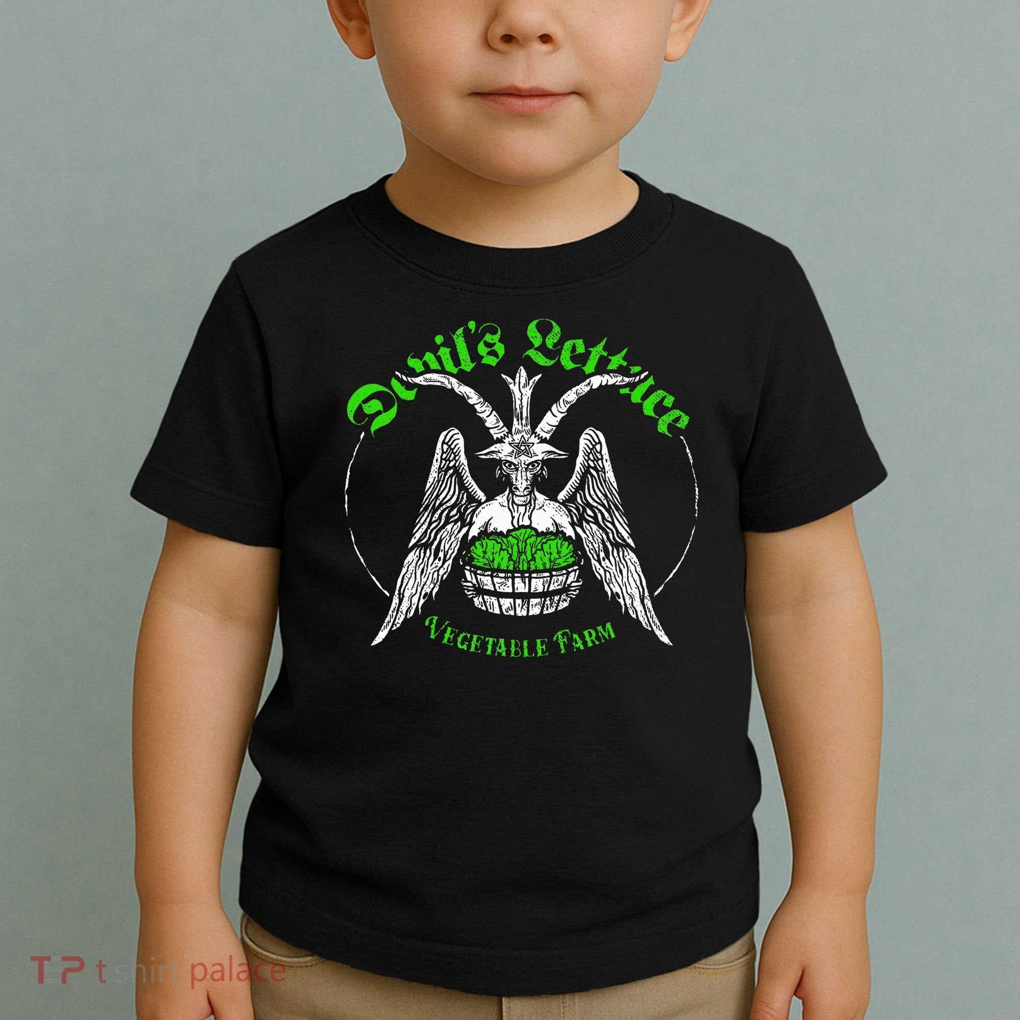 The Devils Lettuce Vegetable Farm Dank Meme Funny Toddler T-Shirt