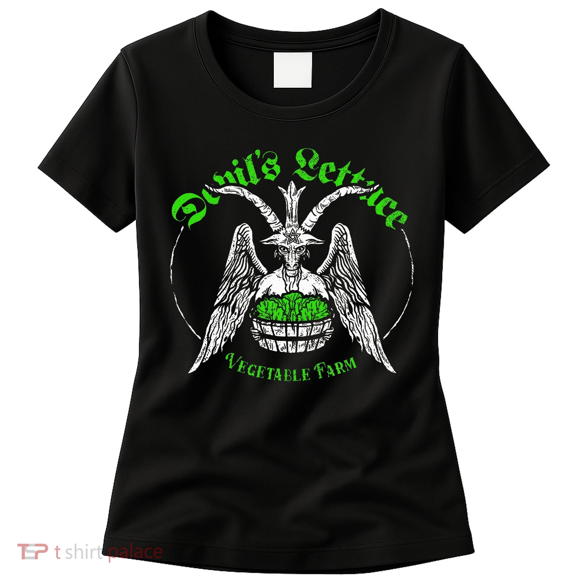The Devils Lettuce Vegetable Farm Dank Meme Funny Women's T-Shirt