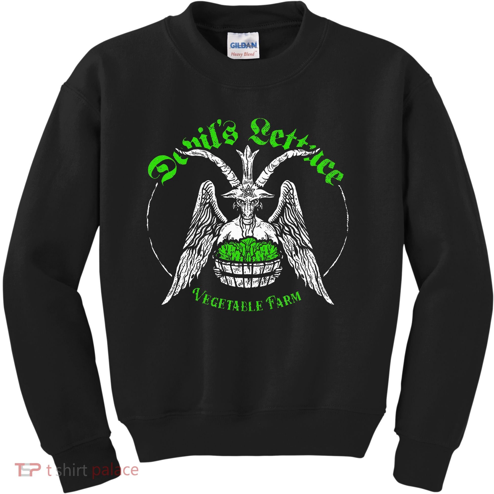 The Devils Lettuce Vegetable Farm Dank Meme Funny Kids Sweatshirt