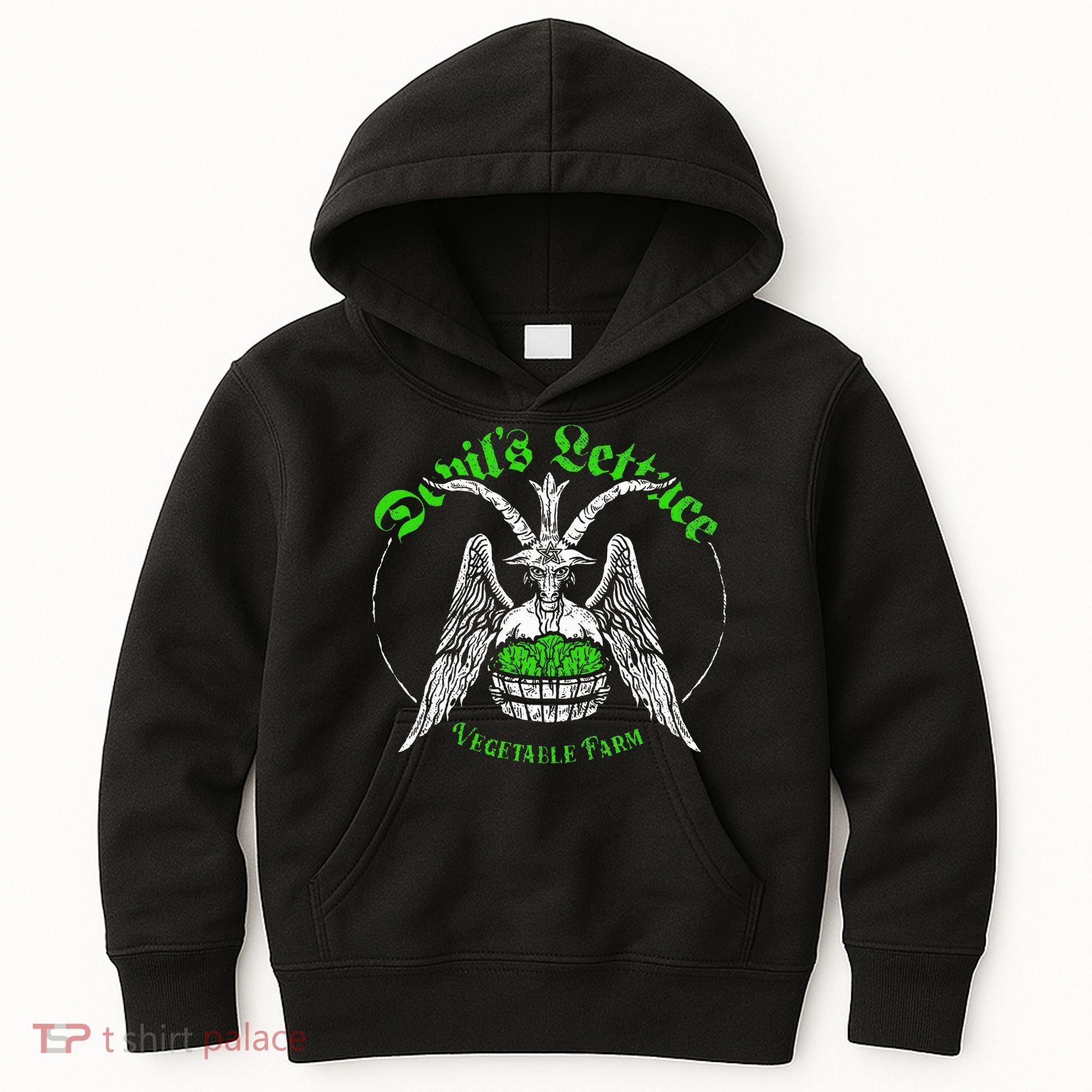 The Devils Lettuce Vegetable Farm Dank Meme Funny Kids Hoodie
