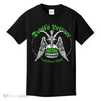 The Devils Lettuce Vegetable Farm Dank Meme Funny Kids T-Shirt thumb 0