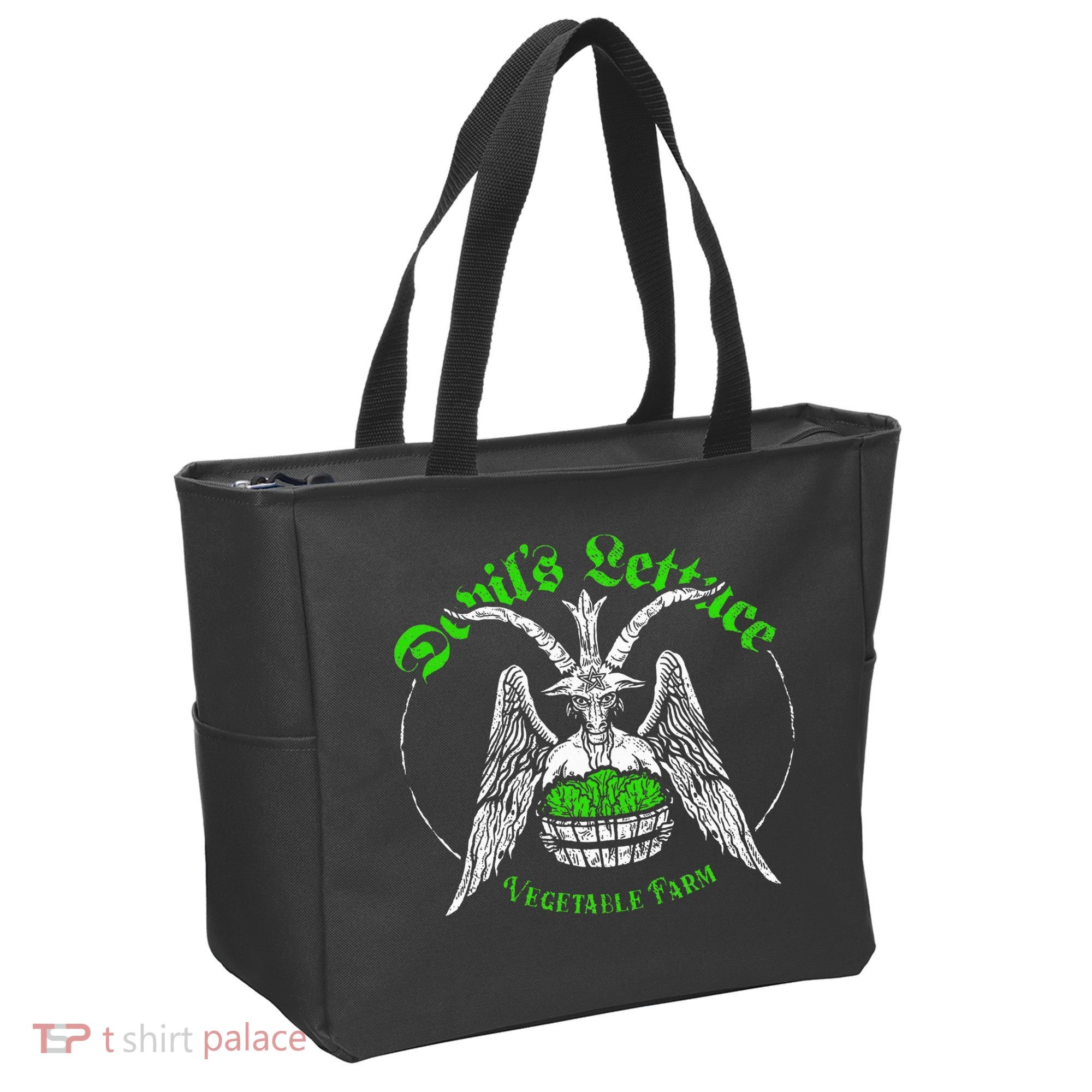 The Devils Lettuce Vegetable Farm Dank Meme Funny Tote Bag