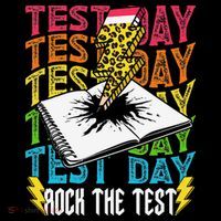 Testing Day Motivational School Teacher Rock The Test Day Bucket Hat thumb 4