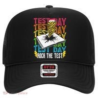 Testing Day Motivational School Teacher Rock The Test Day Hat thumb 0