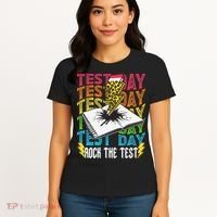 Testing Day Motivational School Teacher Rock The Test Day Women's T-Shirt thumb 4