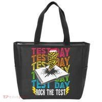 Testing Day Motivational School Teacher Rock The Test Day Tote Bag thumb 0
