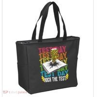 Testing Day Motivational School Teacher Rock The Test Day Tote Bag thumb 2