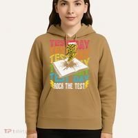 Testing Day Motivational School Teacher Rock The Test Day Hoodie thumb 5