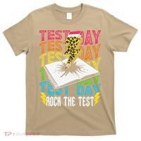 Testing Day Motivational School Teacher Rock The Test Day T-Shirt thumb 0