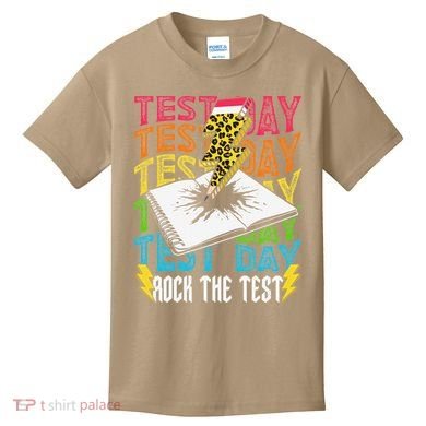 Testing Day Motivational School Teacher Rock The Test Day Kids T-Shirt