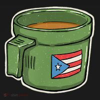 Tacita De Mantequilla Cafe Puerto Rico Bandera Boricua Sweatshirt thumb 3
