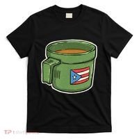 Tacita De Mantequilla Cafe Puerto Rico Bandera Boricua T-Shirt thumb 0