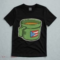 Tacita De Mantequilla Cafe Puerto Rico Bandera Boricua T-Shirt thumb 5
