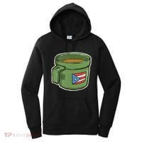 Tacita De Mantequilla Cafe Puerto Rico Bandera Boricua Women's Hoodie thumb 0