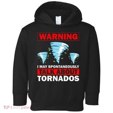 Tornado Designs Meteorology Storm Lovers Toddler Hoodie