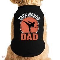 Taekwondo Dad Martial Artist Martial Arts Tkd Gift Doggie Tank thumb 0