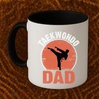 Taekwondo Dad Martial Artist Martial Arts Tkd Gift Coffee Mug thumb 2