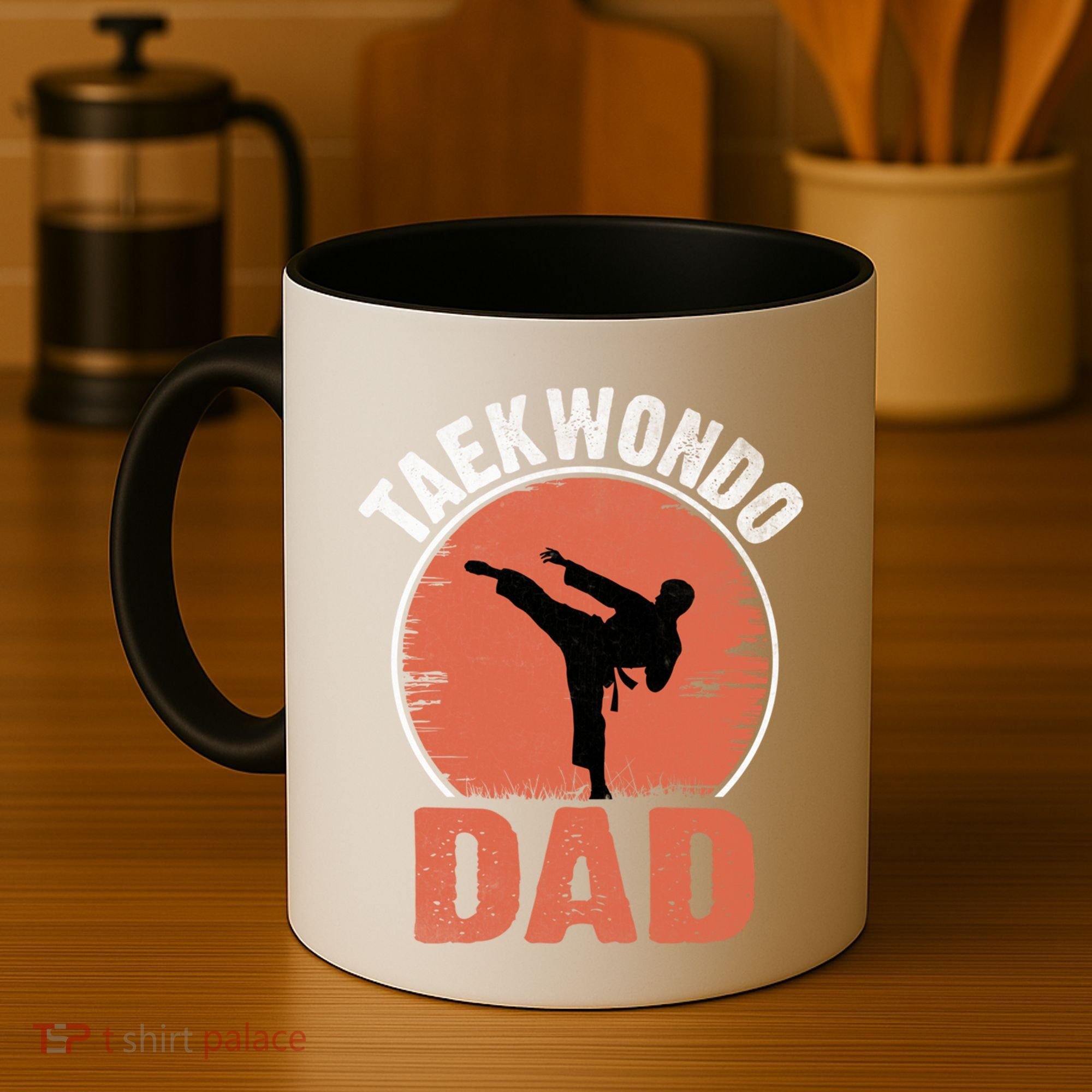 Taekwondo Dad Martial Artist Martial Arts Tkd Gift Coffee Mug