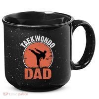 Taekwondo Dad Martial Artist Martial Arts Tkd Gift 15oz Campfire Ceramic Mug thumb 0