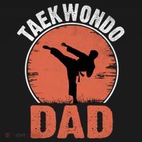 Taekwondo Dad Martial Artist Martial Arts Tkd Gift Ornament thumb 1
