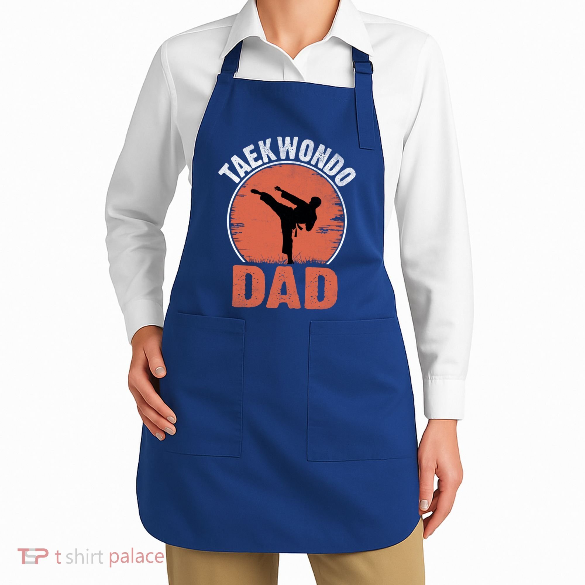 Taekwondo Dad Martial Artist Martial Arts Tkd Gift Apron