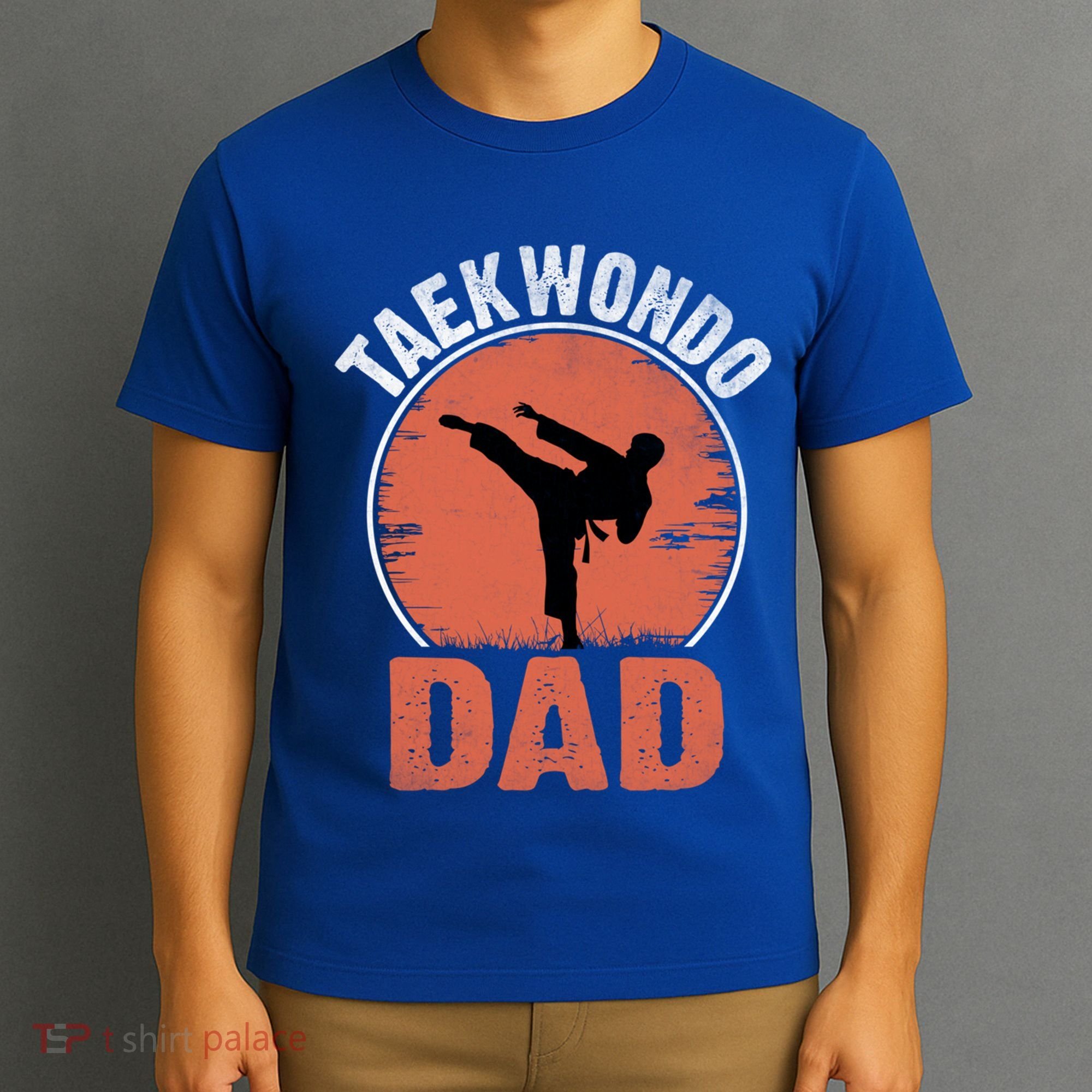 Taekwondo Dad Martial Artist Martial Arts Tkd Gift T-Shirt