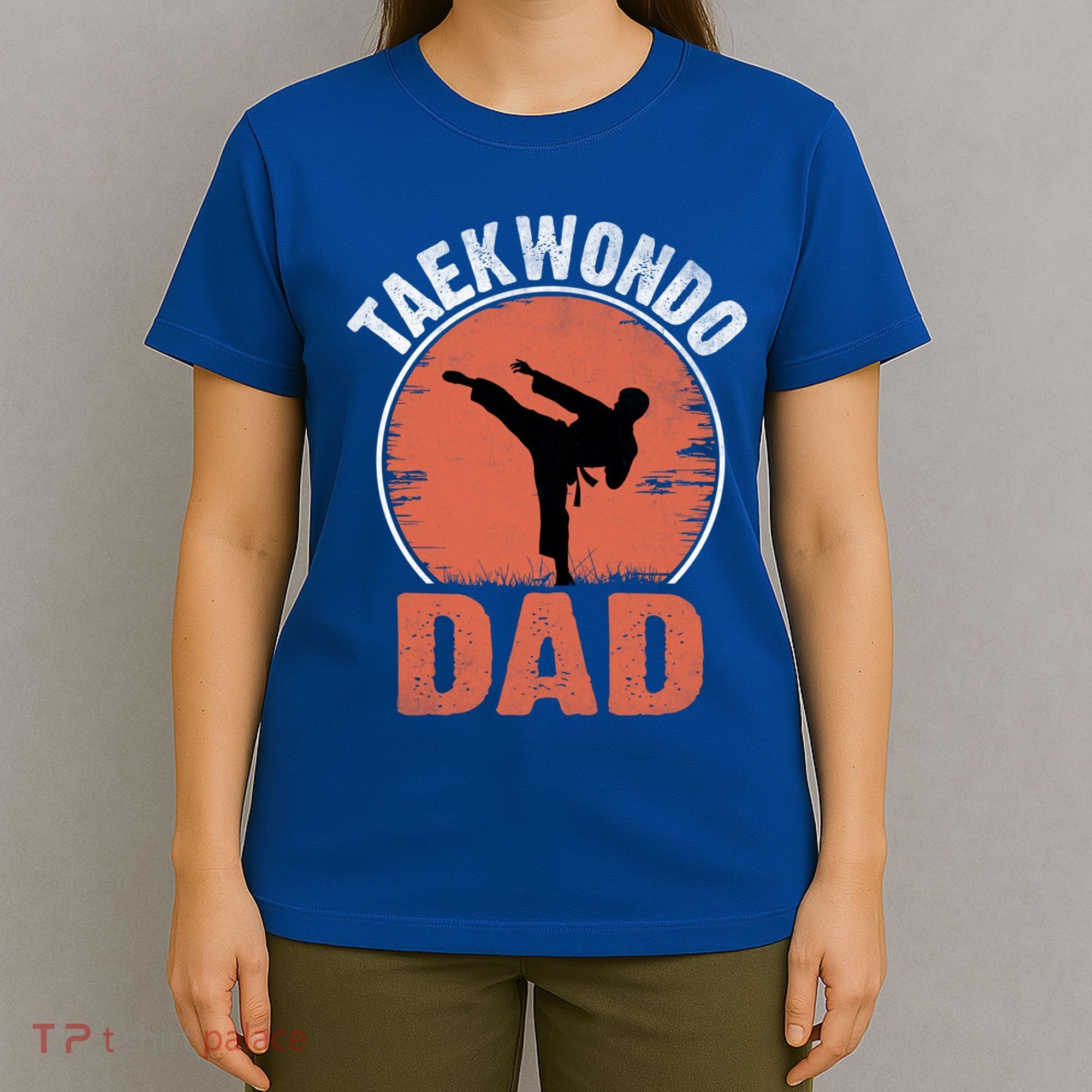 Taekwondo Dad Martial Artist Martial Arts Tkd Gift T-Shirt