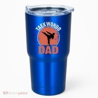 Taekwondo Dad Martial Artist Martial Arts Tkd Gift Tumbler thumb 0
