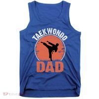 Taekwondo Dad Martial Artist Martial Arts Tkd Gift Tank Top thumb 0