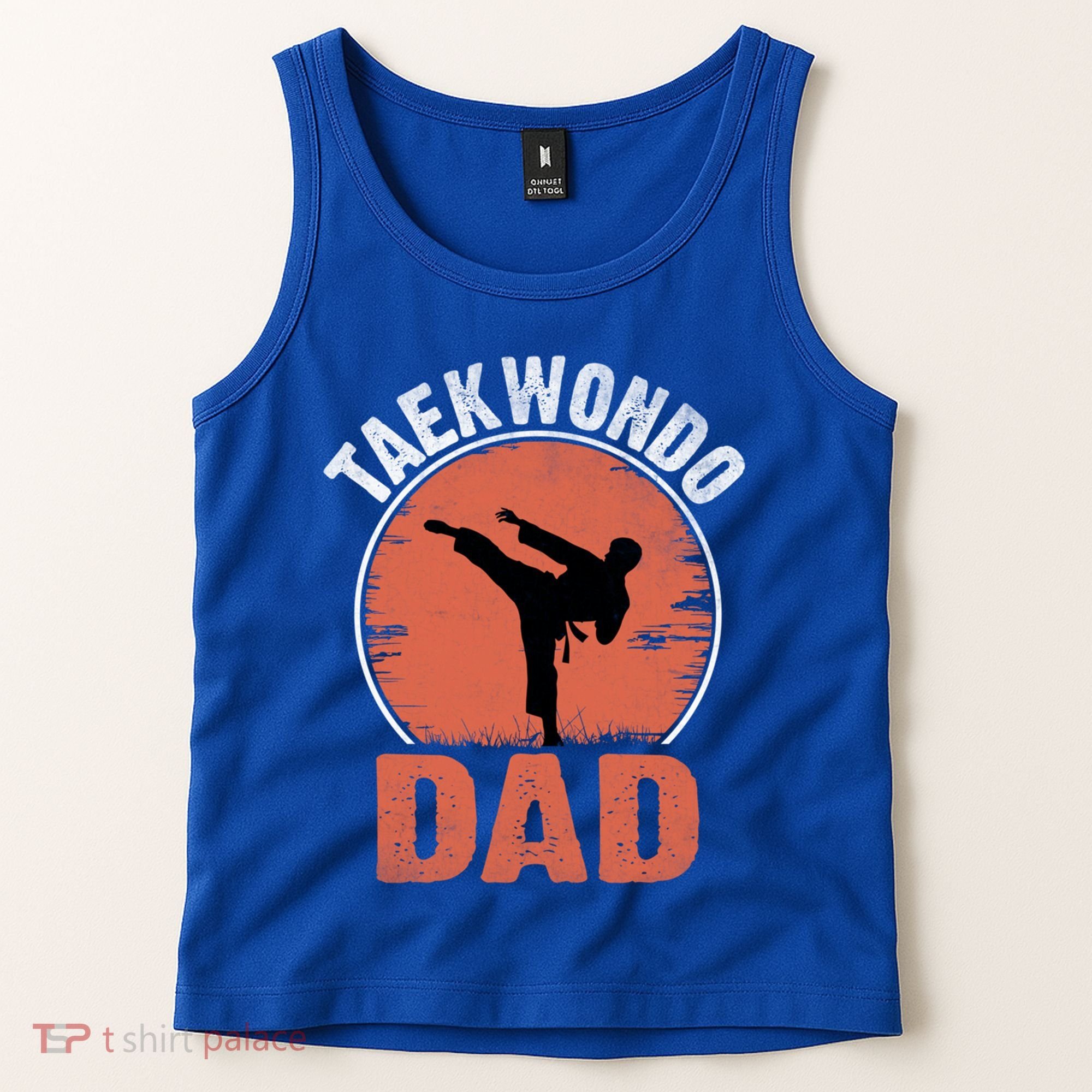 Taekwondo Dad Martial Artist Martial Arts Tkd Gift Tank Top